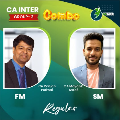 CA Inter FMSM Regular Batch by CA Ranjan Periwal and CA Mayank Saraf