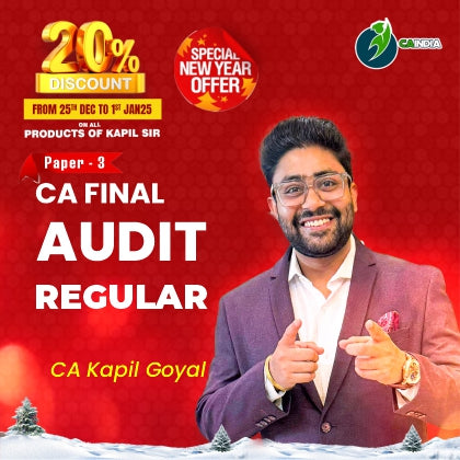 CA Final Audit Regular Batch by CA Kapil Goyal