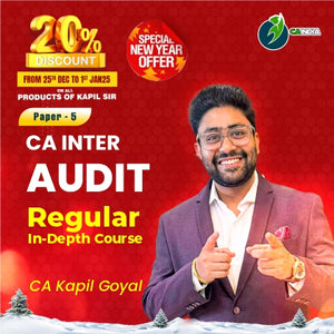 CA Inter Audit Regular Batch by CA Kapil Goyal