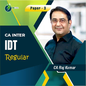 CA INTER – Indirect Taxation By CA Rajkumar