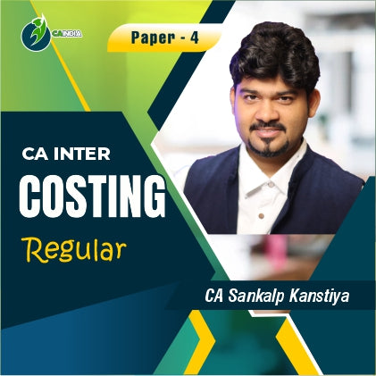 CA Inter Costing Regular Course By CA Sankalp Kanstiya