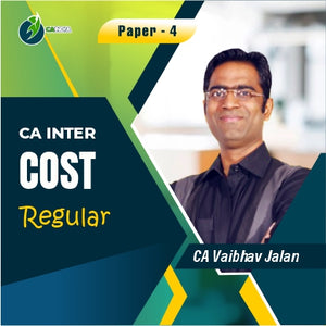 CA Inter Costing Regular Batch by CA Vaibhav Jalan