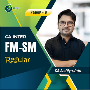 CA Inter FM-SM by CA Aaditya Jain