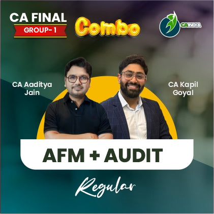 CA Final AFM by CA Aaditya Jain & Audit by CA Kapil Goyal