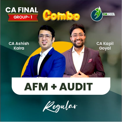 CA Final AFM by CA Ashish Kalra and Audit by CA Kapil Goyal