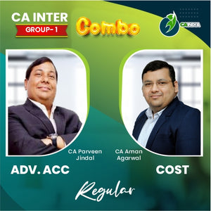 CA Inter Costing by CA Aman Agarwal and Advance Accounts by CA Parveen Jindal