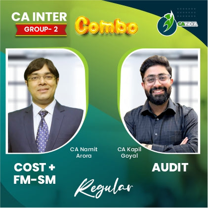 CA Inter Cost & FM-SM by CA Namit Arora and Audit by CA Kapil Goyal